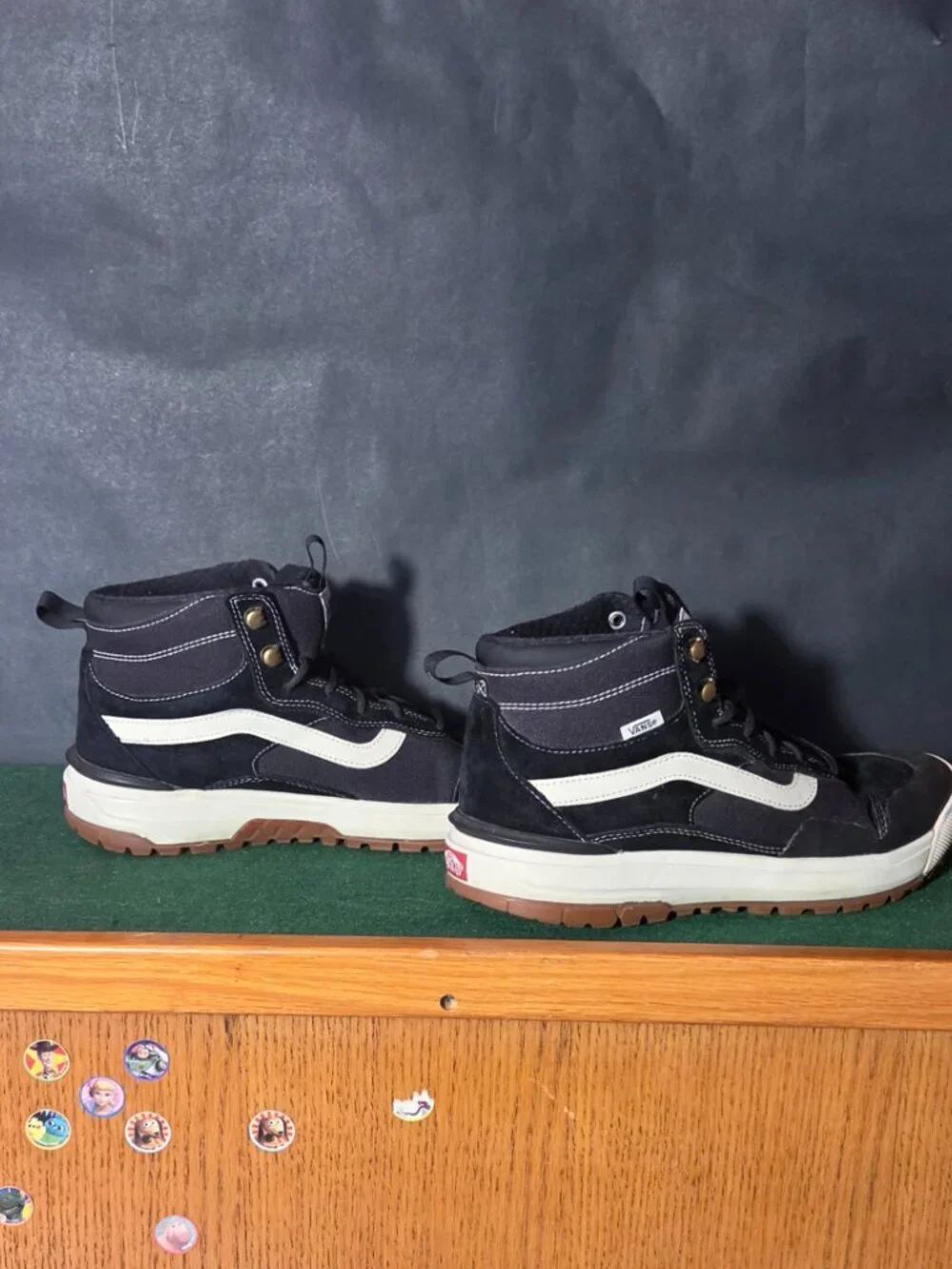 Vans Standard MTE Black White High Top Winter Boots